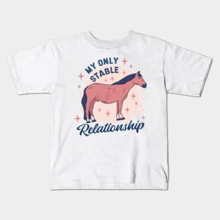 Stable Relationship   P R t shirt Kids T-Shirt